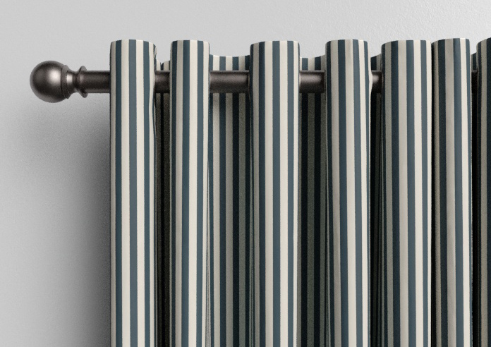 The British Stripe Co. Catherine, Polzeath No.1 - Made to Measure Curtains - Image 12